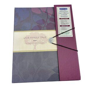 Our Family Tree Family Heritage Keepsake Album For Photos & Memories READ